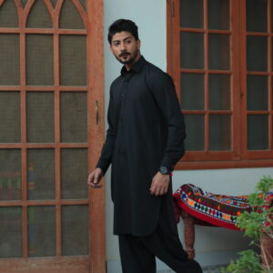 Black Shalwar Qameez