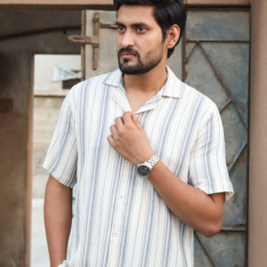 The Alto Stripe Cuban Shirt