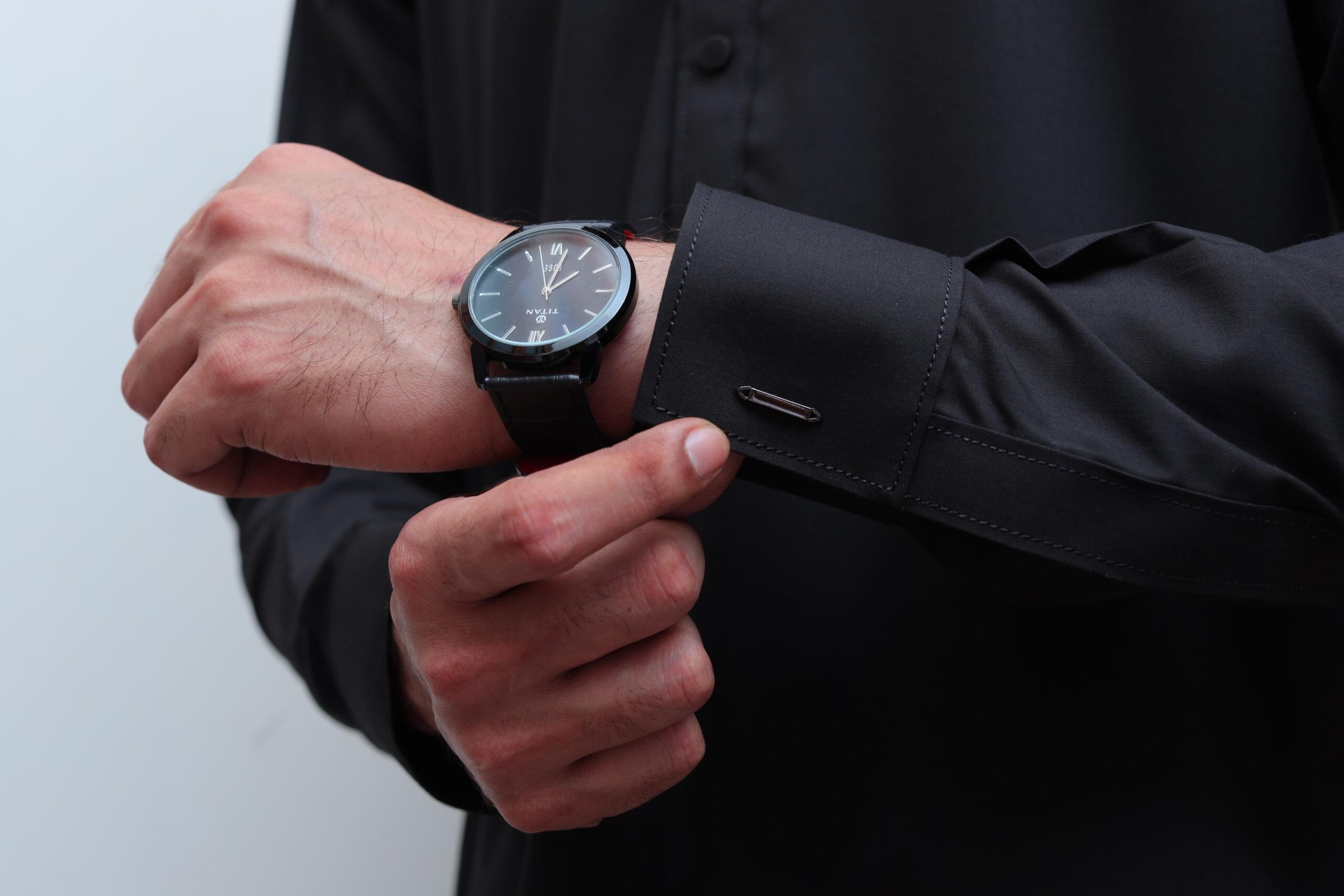 The "Noir" Jade Black Shalwar Kameez - Image 3