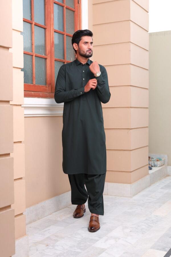 Green Shalwar Kameez